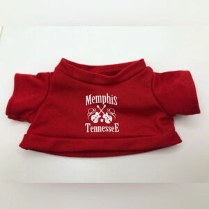 Doll/Bear T Shirt Memphis Tennessee Red White